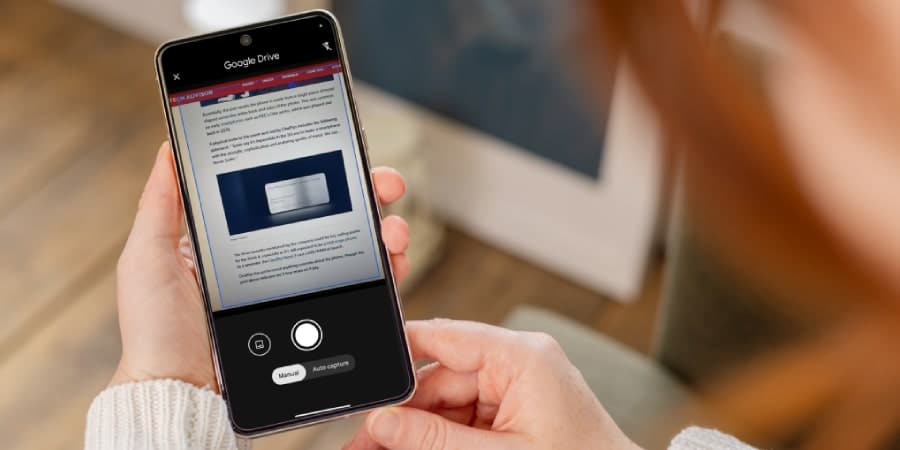 نحوه اسکن کردن جزوه و مدارک با موبایل